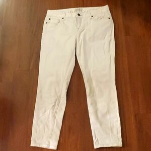 Aeropostale Ashley Ultra Skinny Cropped Women's White Jeans - Size 9/10 REG